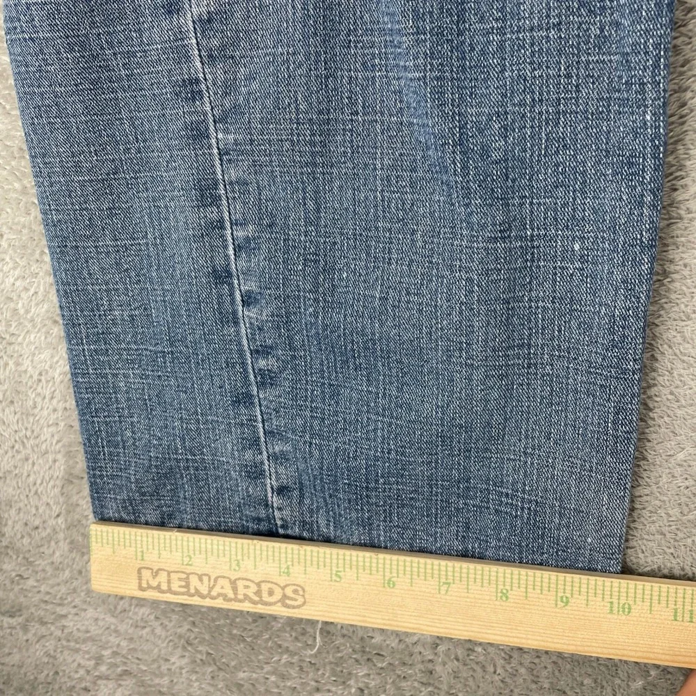 Rocawear Jeans Mens 38x30 Blue Baggy Y2K Streetwear Embroidered Hip Hop Denim